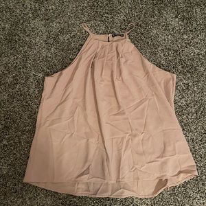 Peach/tan blouse